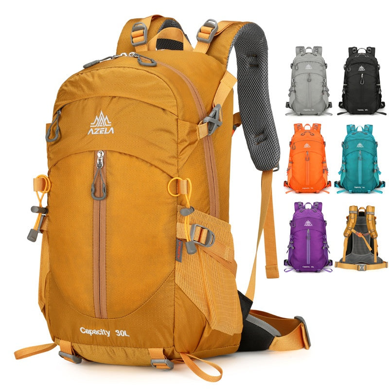 30L Wanderrucksack mit Netzrücken – Belüftetes Tragesystem – Wasserabweisender Outdoor Rucksack für Damen & Herren – Profi