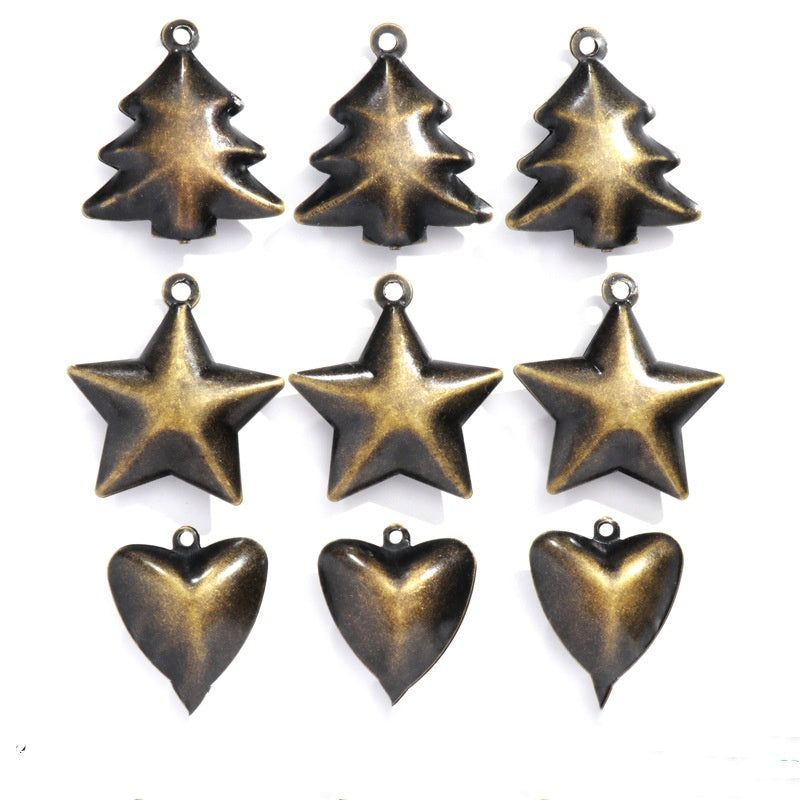 35x37mm Metallglocken Vintage – Bastelglocken für DIY-Schmuck & Deko – Rustikale Schellen für Haustiere & Weihnachten