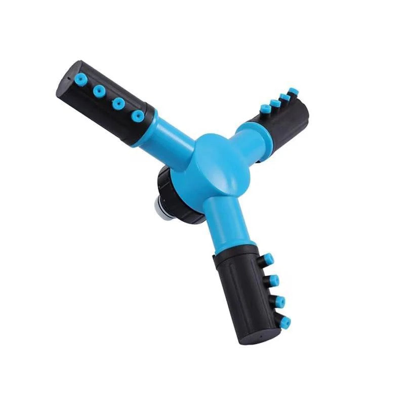 360° drehbarer Gartensprinkler – Automatische Bewässerung für Gemüsebeete, Rasen & Gartenflächen
