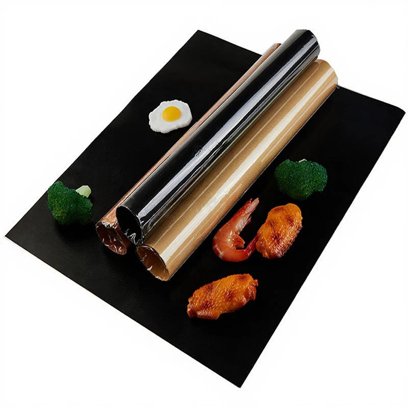 5er Set GrillMat – Premium BBQ Grillmatten für gesundes, fettarmes Grillen