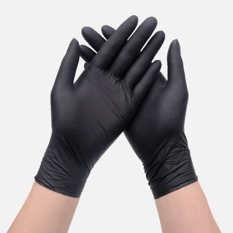 100 Einweg Nitrile Handschuhe Latexfrei Puderfrei - Durchstichfest für Garten