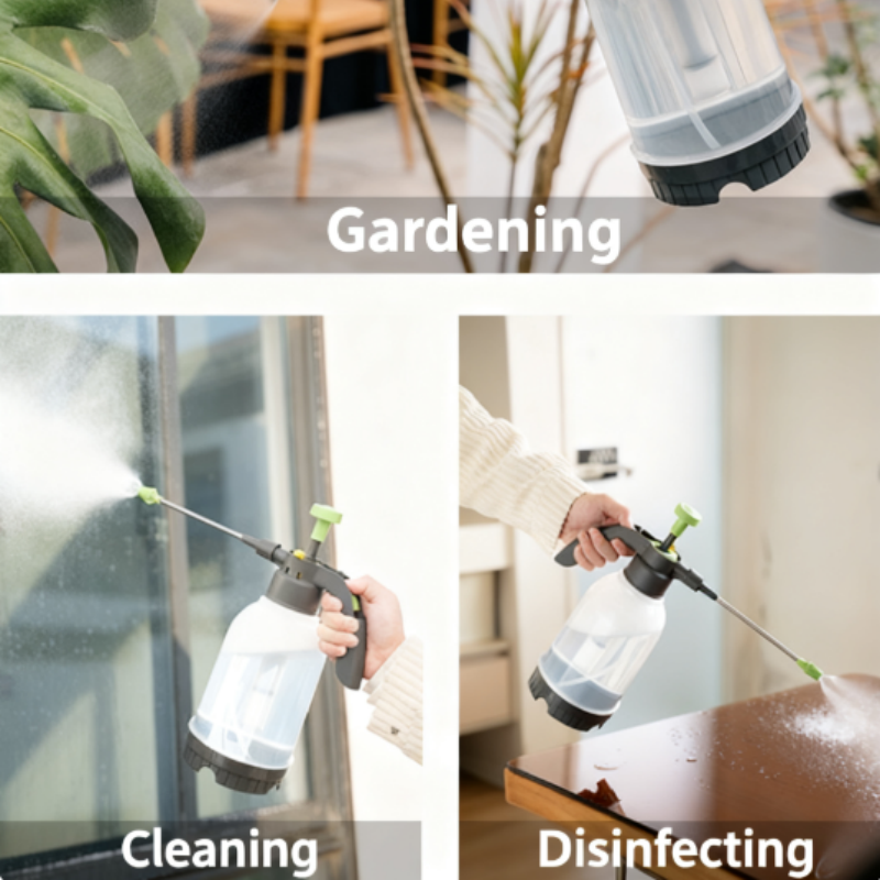 Drucksprüher Garten – Rostfreier Kunststoff-Sprüfer mit großer Füllmenge