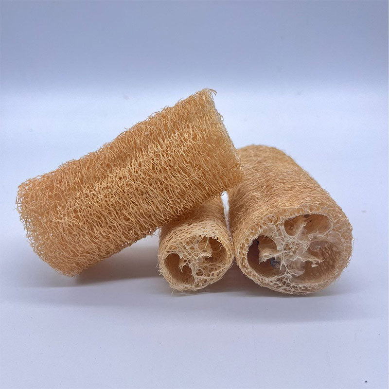 Eco-Friendly Natural Luffa Scrubber – Multi-Purpose Kitchen & Bath Cleaning Sponge for Dishes, Pots, Countertops & Body