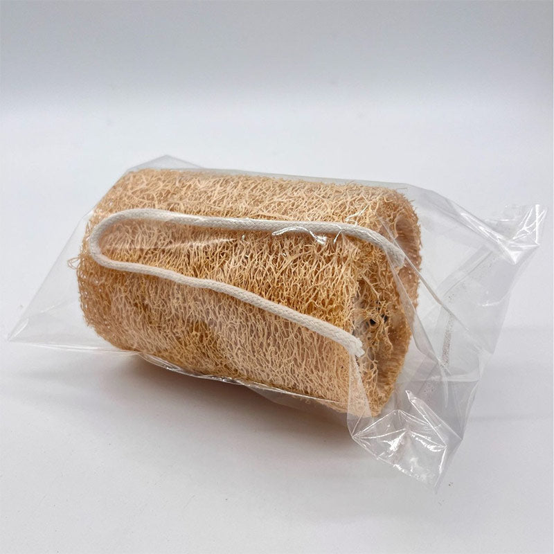 Eco-Friendly Natural Luffa Scrubber – Multi-Purpose Kitchen & Bath Cleaning Sponge for Dishes, Pots, Countertops & Body