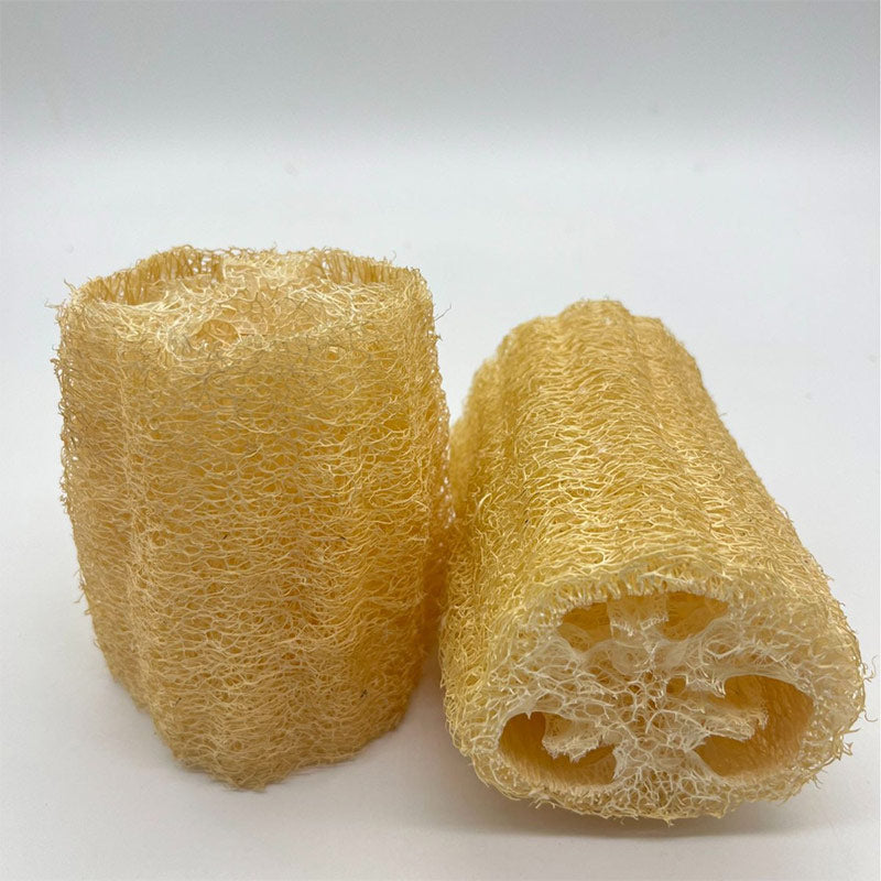 Eco-Friendly Natural Luffa Scrubber – Multi-Purpose Kitchen & Bath Cleaning Sponge for Dishes, Pots, Countertops & Body