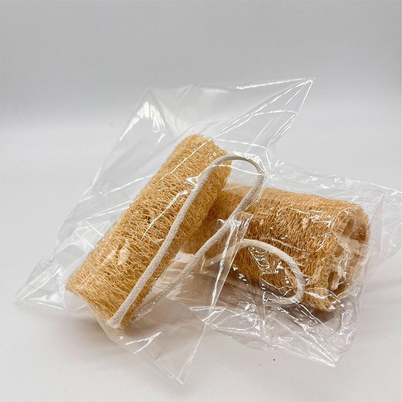 Eco-Friendly Natural Luffa Scrubber – Multi-Purpose Kitchen & Bath Cleaning Sponge for Dishes, Pots, Countertops & Body