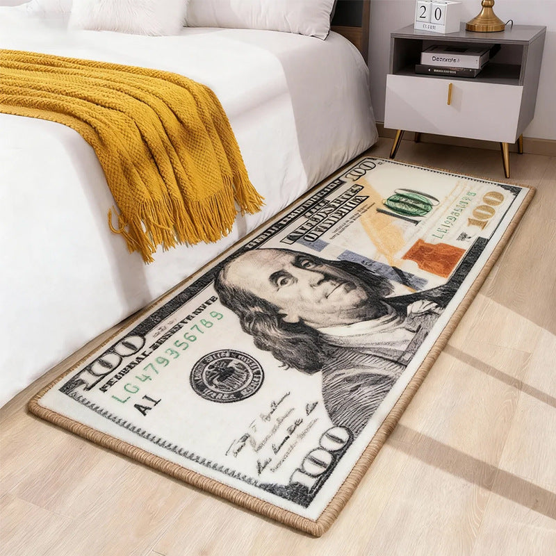 400MMx600MM Ergonomische Fußmatte für Wohnzimmer – Bedruckter Nylon-Teppich – Staubabweisend & Weich – Komfortabler Bodenteppich