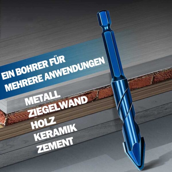 Exzenter-Bohrer Hochfester Titanbohrer Set mit Schrägkopf für präzises Bohren