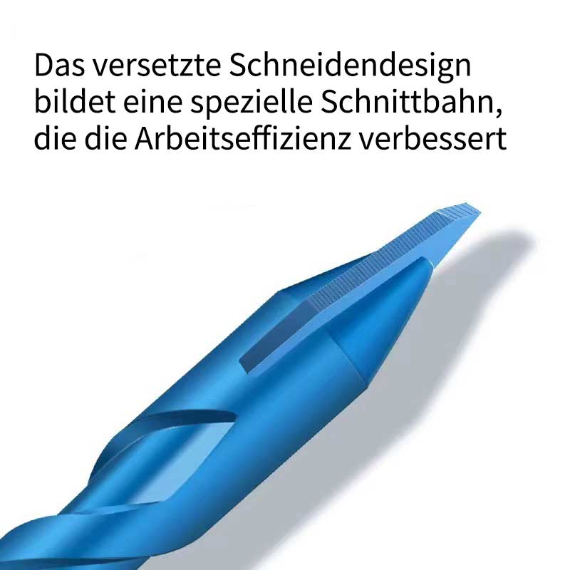 Exzenter-Bohrer Hochfester Titanbohrer Set mit Schrägkopf für präzises Bohren