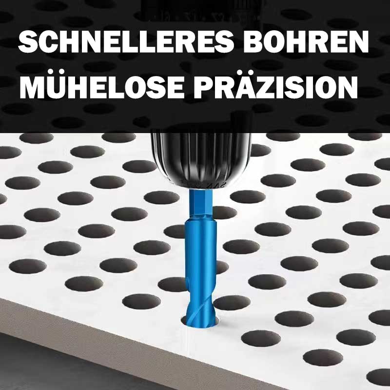 Exzenter-Bohrer Hochfester Titanbohrer Set mit Schrägkopf für präzises Bohren
