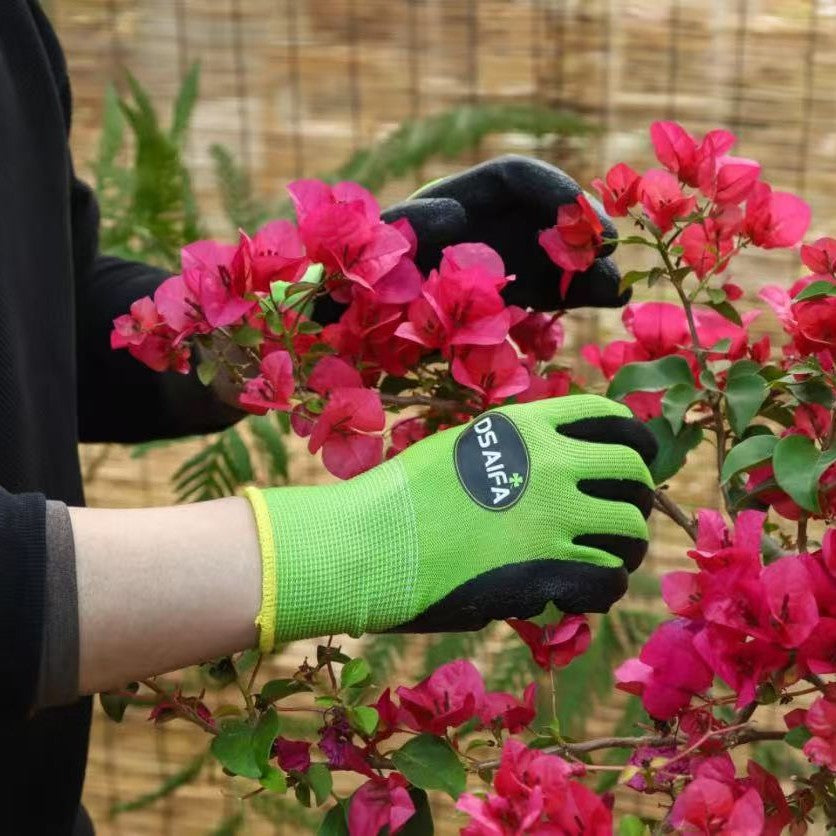 Gartenhandschuhe stichfest und wasserdicht – robuste Latex Arbeitshandschuhe gegen Dornen