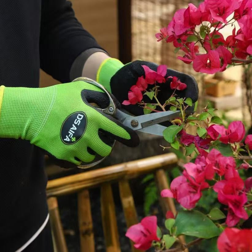 Gartenhandschuhe stichfest und wasserdicht – robuste Latex Arbeitshandschuhe gegen Dornen