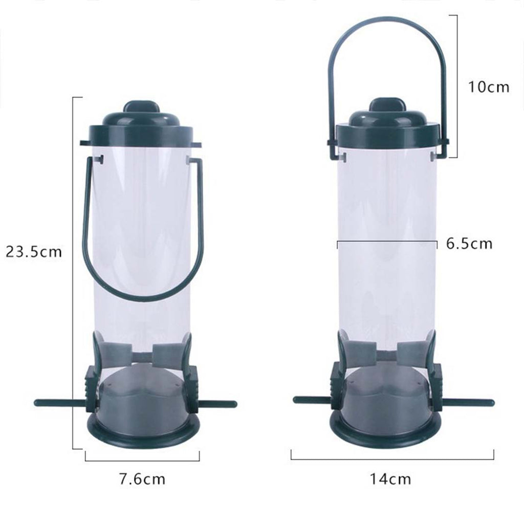 Hängende Futterstation im Vintage-Laternen-Stil für Vögel