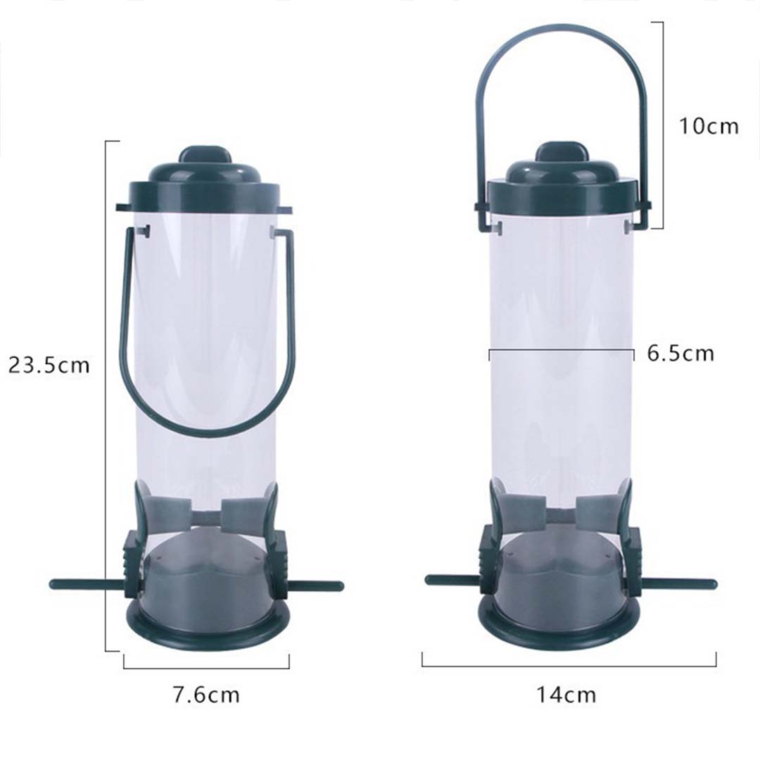 Hängende Futterstation im Vintage-Laternen-Stil für Vögel