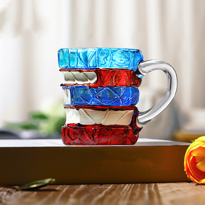 Handgefertigte 3D Tasse – Leseglück Kaffeetasse