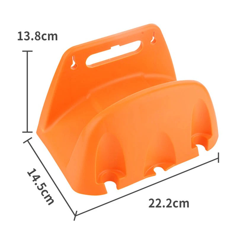 Kunststoff Gartenschlauchhalter – Wandhalterung zur ordentlichen Aufbewahrung von Gartenschläuchen