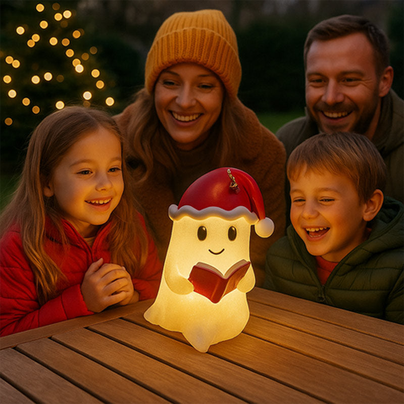 LED Weihnachtsdeko Lampe – Leuchtender Weihnachtsgeist, Warmweißes Stimmungslicht