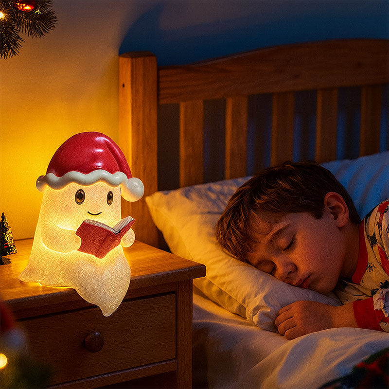 LED Weihnachtsdeko Lampe – Leuchtender Weihnachtsgeist, Warmweißes Stimmungslicht