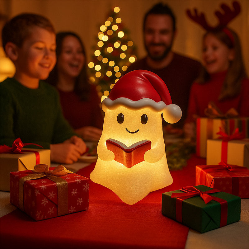 LED Weihnachtsdeko Lampe – Leuchtender Weihnachtsgeist, Warmweißes Stimmungslicht