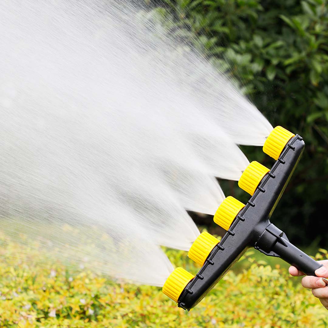 Universeller Garten-Sprühkopf mit Mehrfachdüsen für Bewässerun