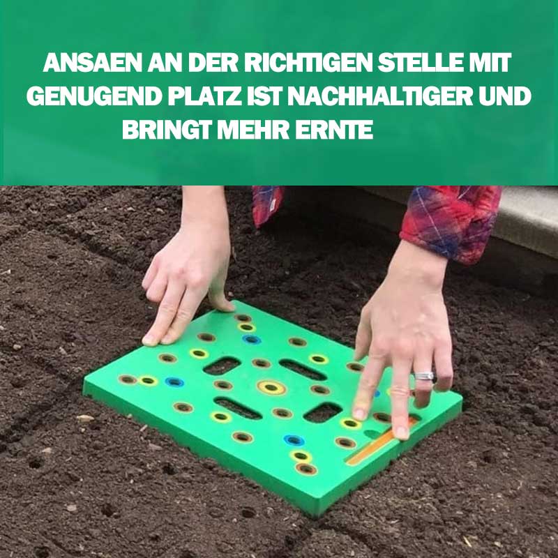 Praktischer Gartenhelfer mit Abstandsskala – Ideal für Gemüse und Setzlinge