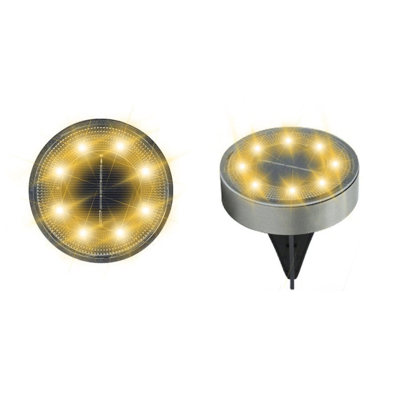 Solar Außenleuchte für Garten & Terrasse – Bodenlampe mit Erdspieß, Wasserdichtes LED Licht für Wege