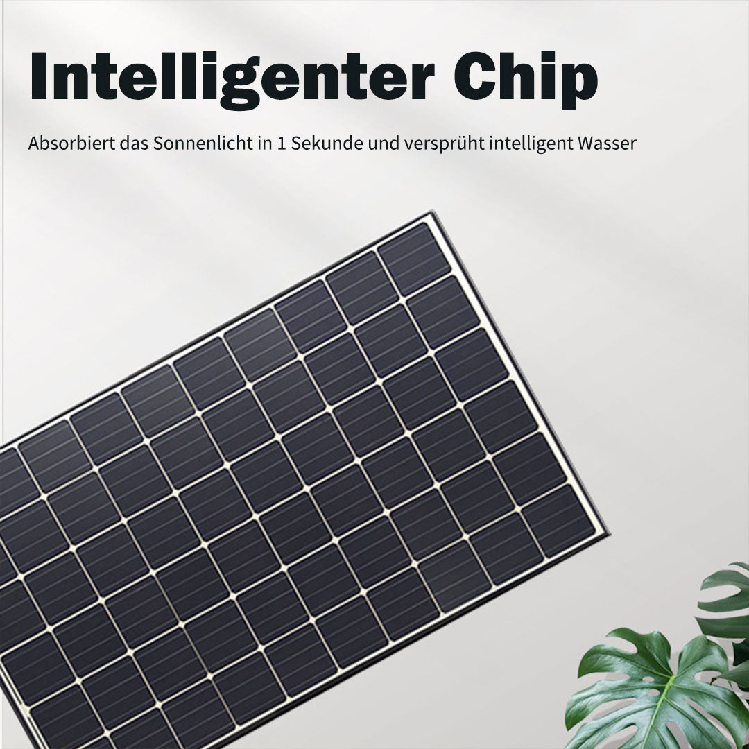 Schwimmender Lotus-Solarbrunnen für Garten und Teich