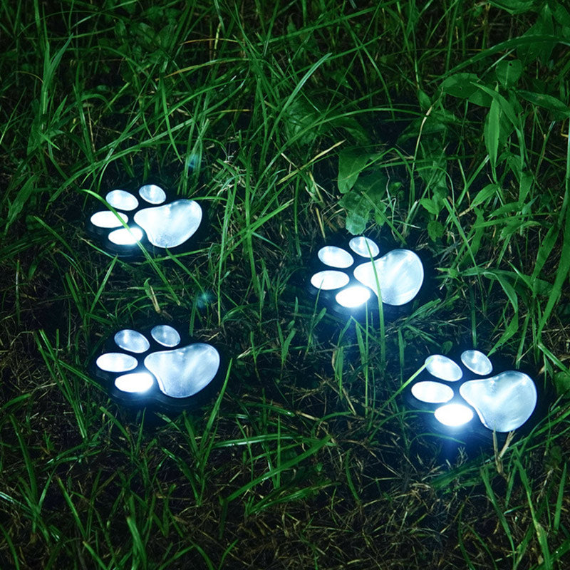 Solarleuchte Katzenpfote – Außen Dekorationslicht für Garten, Rasen & Terrasse