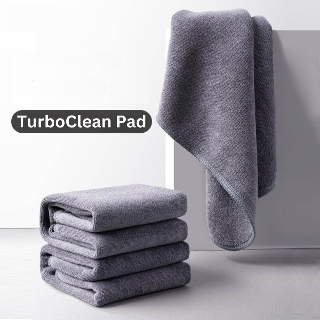 TurboClean Pad – Mikrofaser Bodenreiniger, wiederverwendbares für streifenfreie Sauberkeit