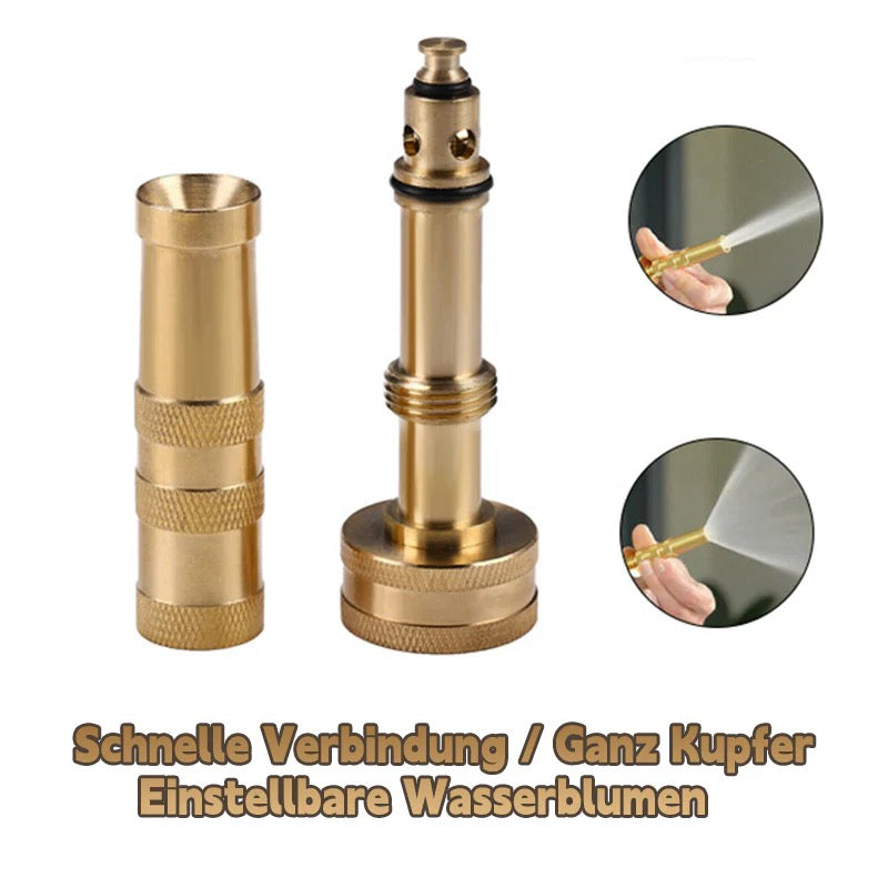 Turbojet – High-Pressure Nozzle for Garden Hose, Spray Head for Watering & Cleaning