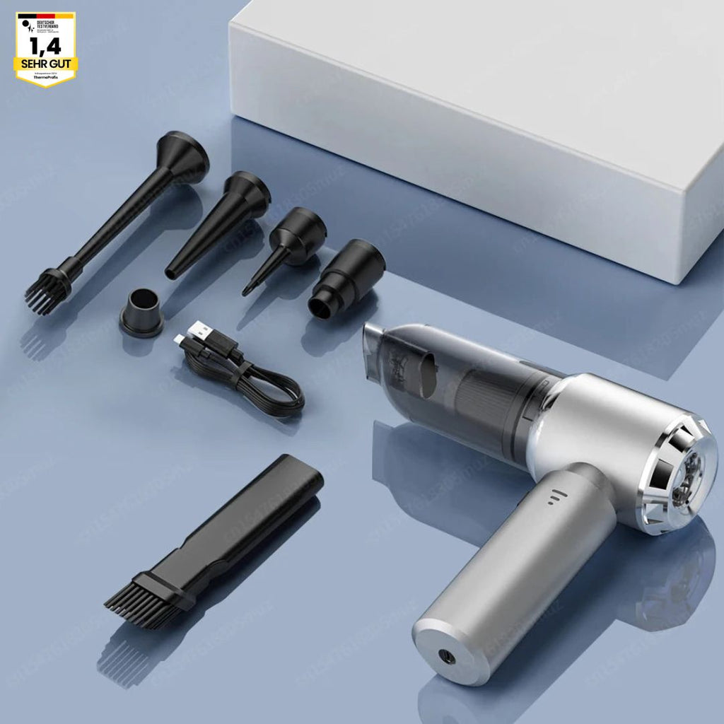 TurboX – 4-in-1 Kabelloser Handstaubsauger, leistungsstark und original