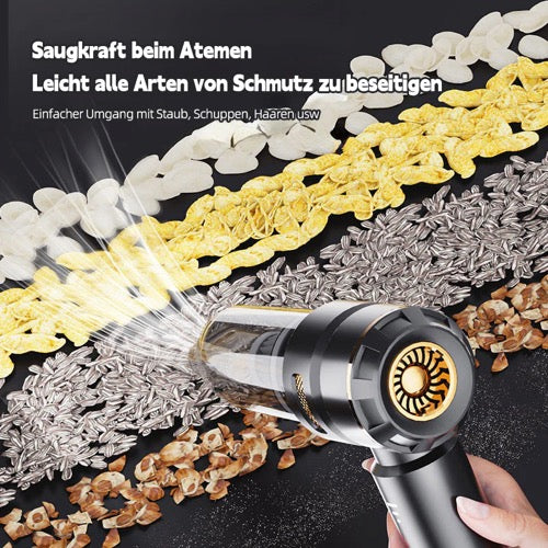 TurboX – 4-in-1 Kabelloser Handstaubsauger, leistungsstark und original
