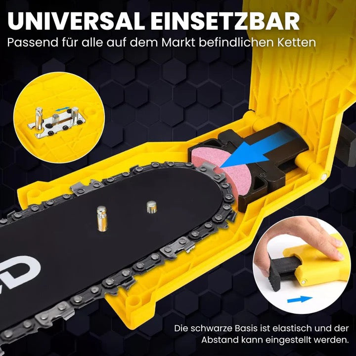 UltraSaw – Original Universal Chain Sharpener for All Chainsaws, Precise Sharpening Tool