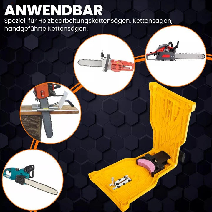 UltraSaw – Original Universal Chain Sharpener for All Chainsaws, Precise Sharpening Tool