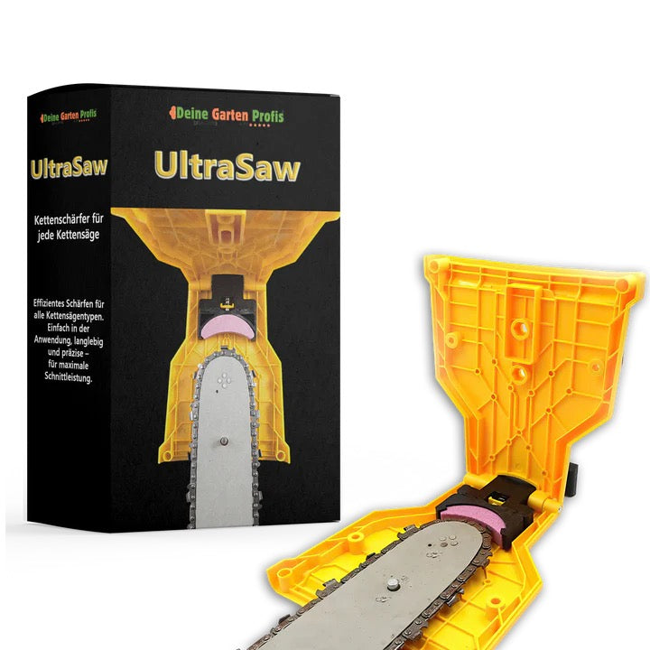 UltraSaw – Original Universal Chain Sharpener for All Chainsaws, Precise Sharpening Tool