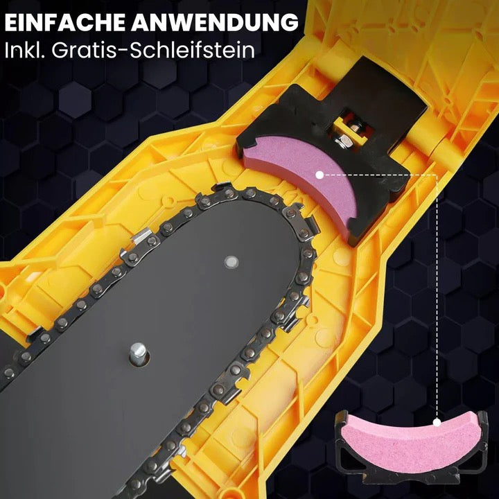 UltraSaw – Original Universal Chain Sharpener for All Chainsaws, Precise Sharpening Tool